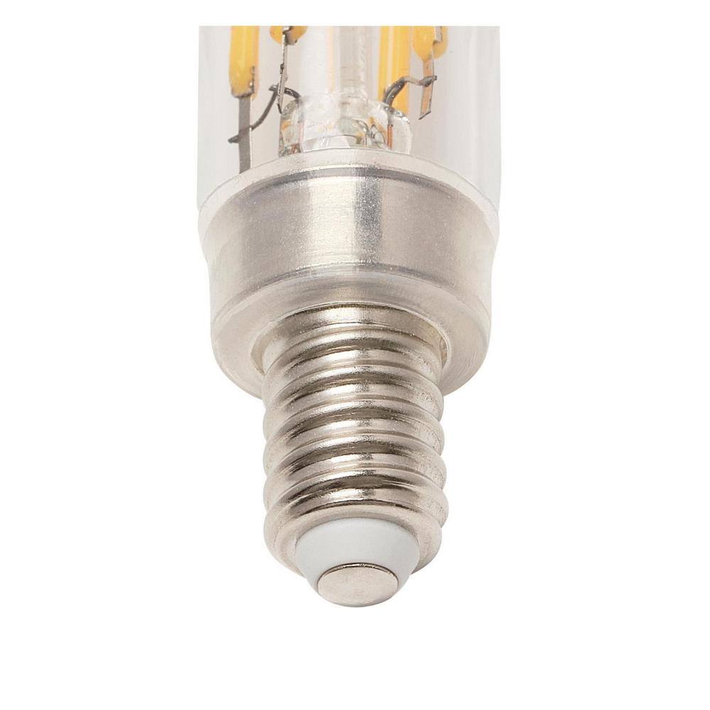 25 Watt Equivalent T6 Clear Dimmable LED Bulb Set