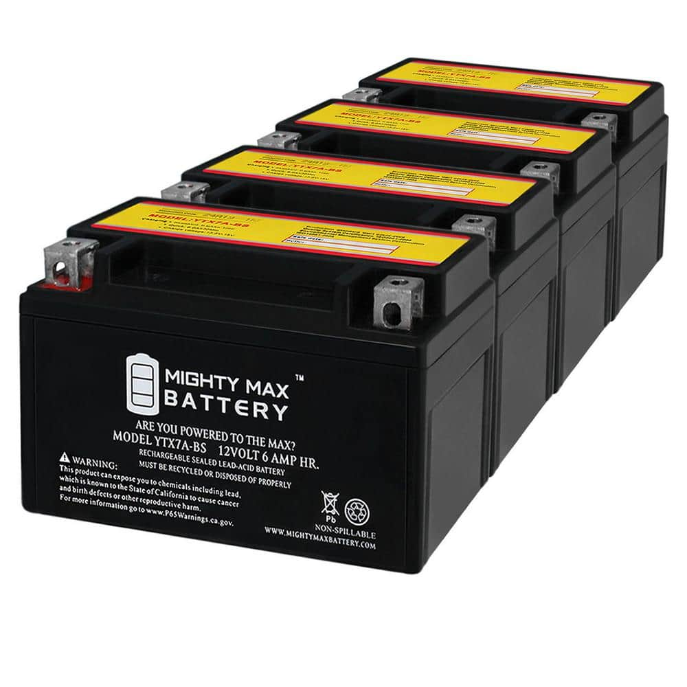 Mighty Max Battery Volt Ah Sealed Lead Agm Battery For Motorcycles