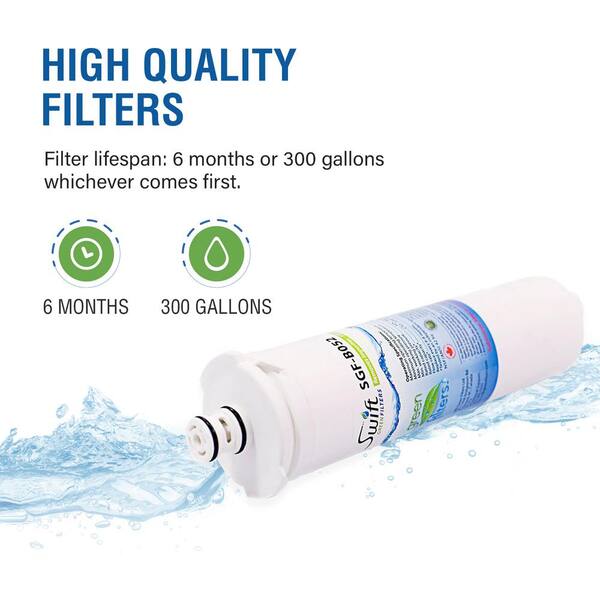 LOT selling OF 6 Genuine BOSCH EVOLFLTR10 Replacement Water Filter Cartridge