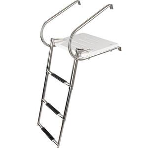 300 lbs. 3-Step Telescoping Boat Ladder