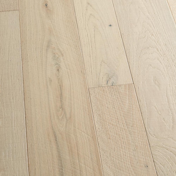 Malibu Wide Plank Seacliff French Oak 1/2 in. T x 5 & 7 in. W Tongue & Groove Distressed Engineered Hardwood Flooring (1122.1 sq.ft./plt)