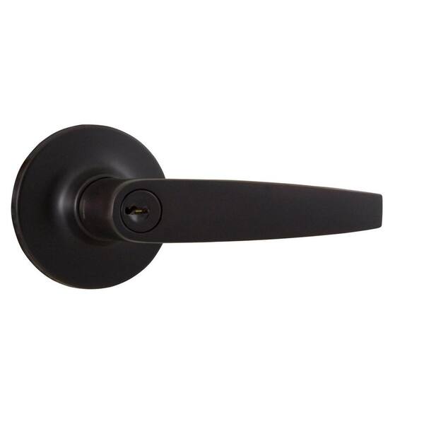 Weslock Reliant Oil-Rubbed Bronze Keyed Entry Bristol Lever
