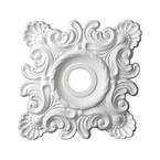 American Pro Decor 5APD10220 18 x 18 in Shell And French Twist Ceiling Medal... 