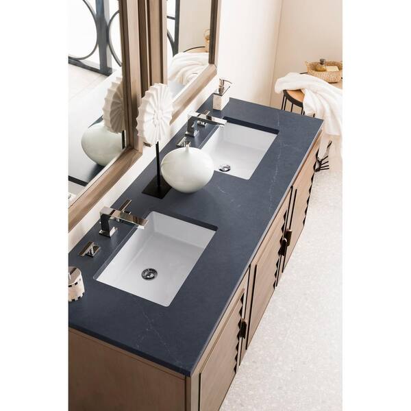 James Martin Vanities Portland 60 in. W Double Bath Vanity in