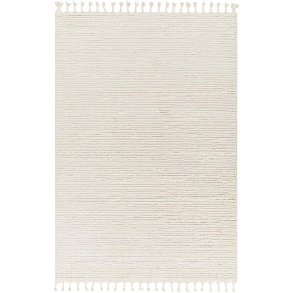 Livabliss Remy Cream Textured 8 ft. x 10 ft. Indoor Area Rug