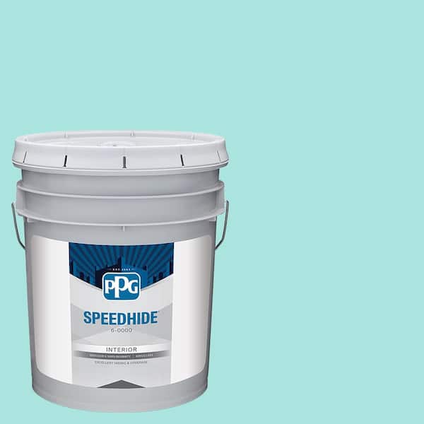 SPEEDHIDE 5 gal. PPG1232-3 Silent Ripple Ultra Flat Interior Paint