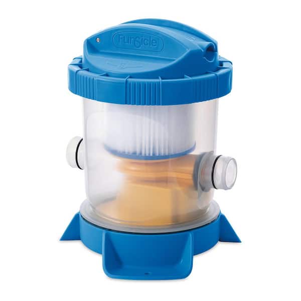 800 Gal. FiltraBoost Cartridge Filter Pump System for Above Ground Pool, Blue