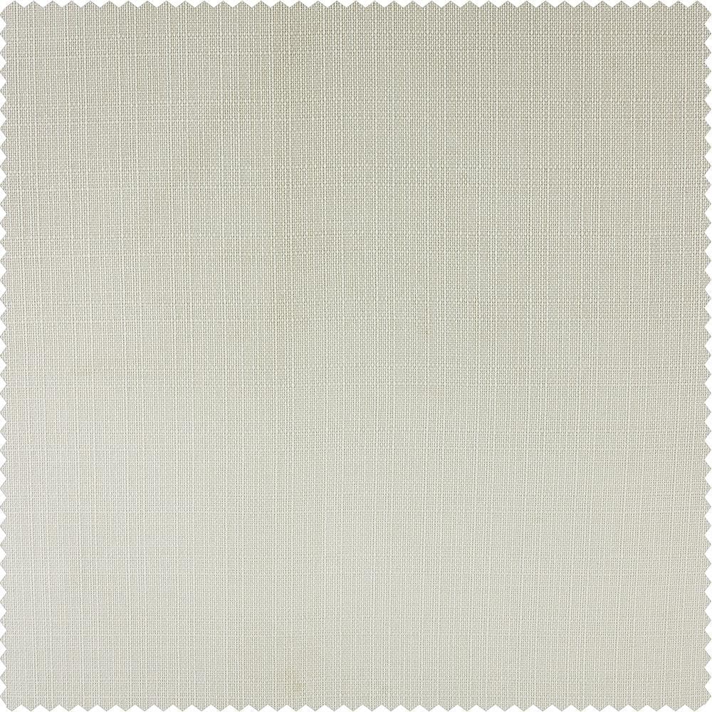 Parchment Cream Faux Linen Room Darkening Curtains 50" x 108"