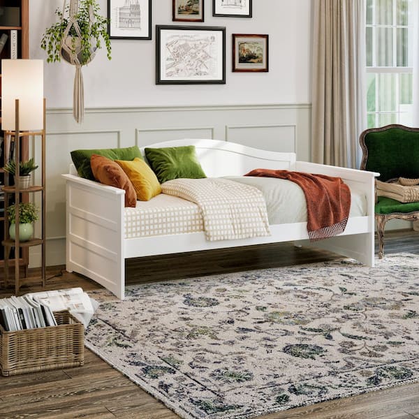 AFI Acadia White Twin Solid Wood Daybed