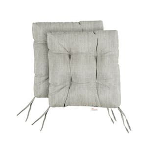 Tufted Seat Cushion 64 X 16 Natural Color Cotton Canvas Tufted