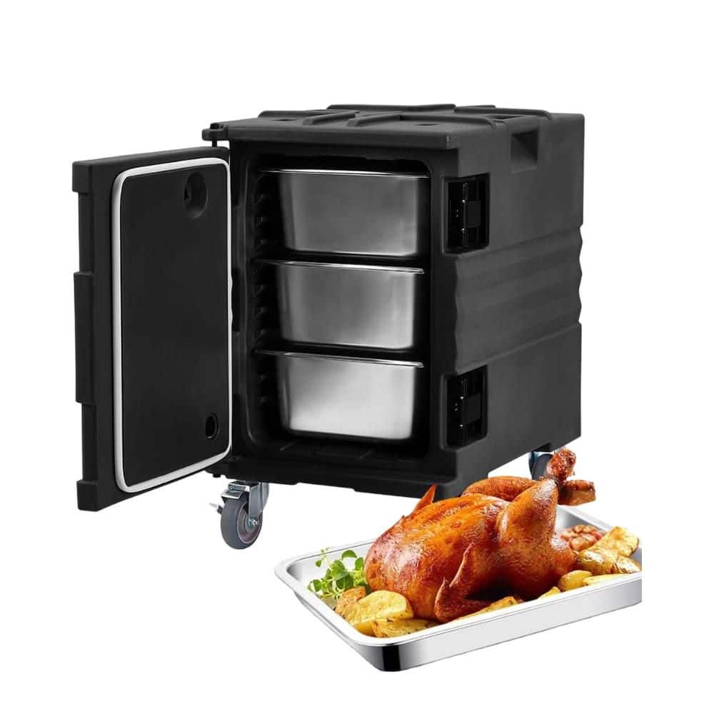 Stackable Food Warmer, Hot Box for Catering, Insulated Food Pan Carrier ...