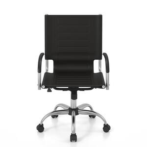 Savin Black and Chrome Office Chair