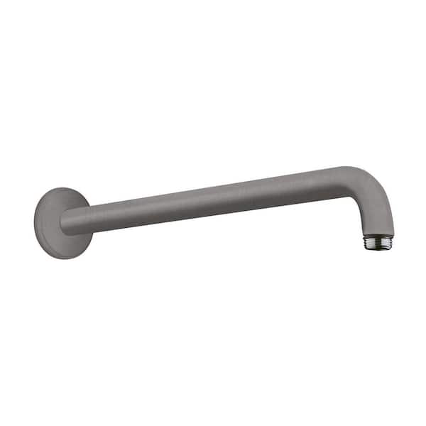 Hansgrohe Raindance 15 in. Shower Arm in Brushed Black Chrome