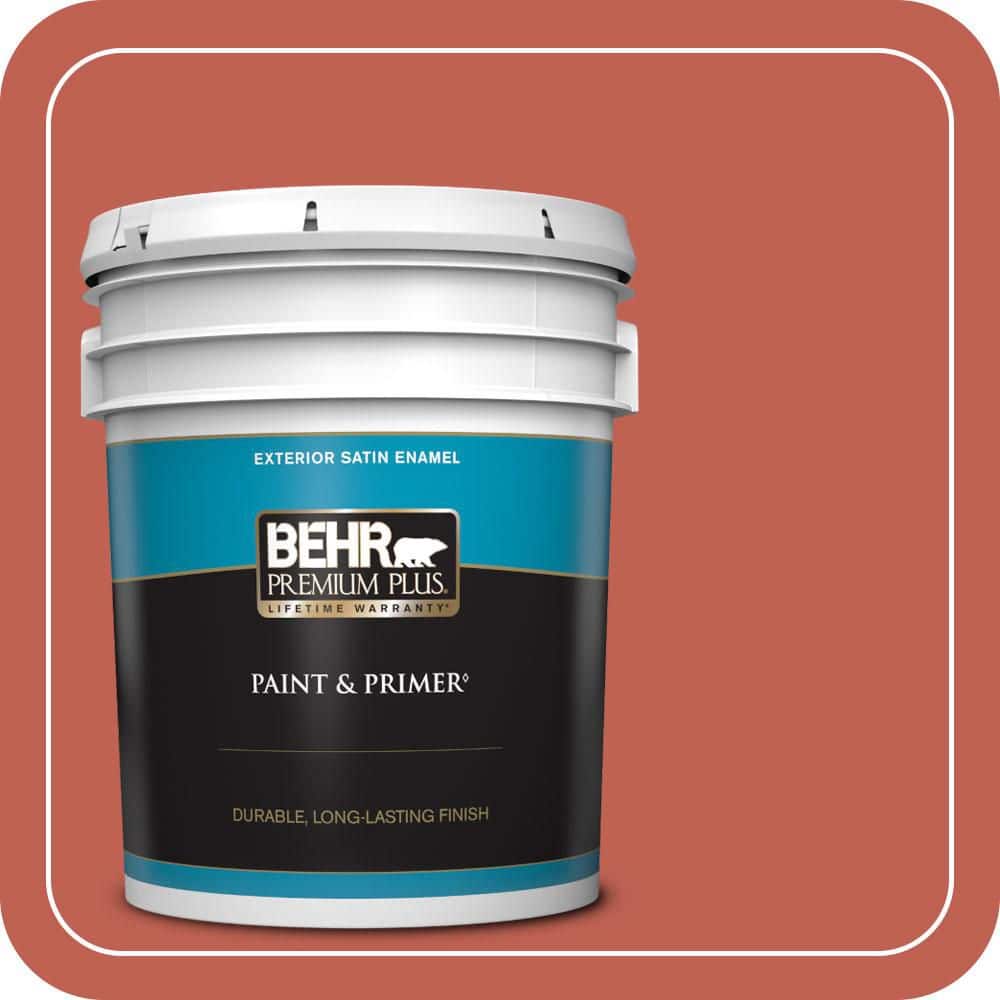 5 gal. #190D-6 Red Jalapeno Satin Enamel Exterior Paint & Primer price history on PriceWatchPro