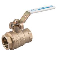 3/4 in. Brass FIP x FIP Full Port Threaded Ball Valve