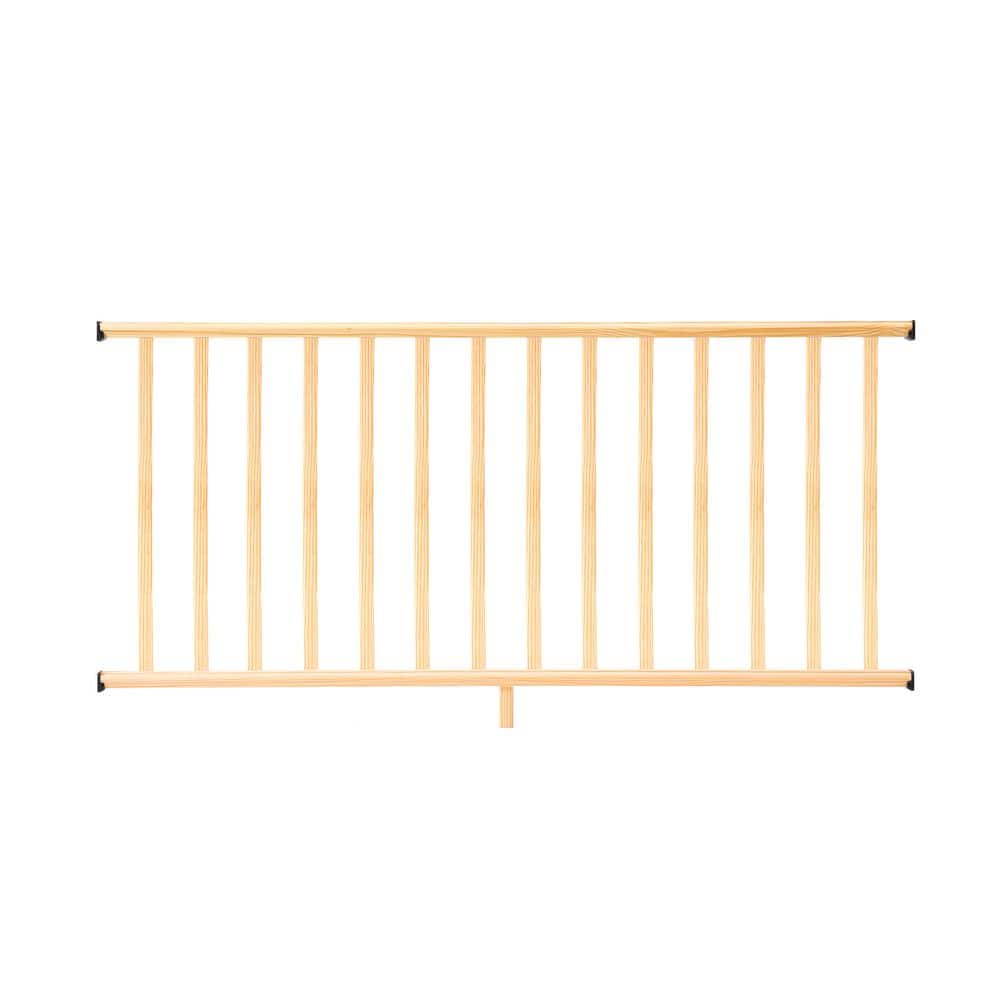ProWood 6 ft. Southern Yellow Pine Routed Rail Kit with SE