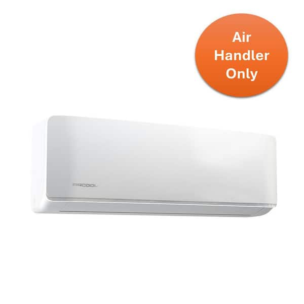 DIY 9000BTU 3/4-Ton Wall Mount Mini Split Air Handler Only w/ 25ft. DIY Comm Cable,Remote and Smart Control 208/230-Volt