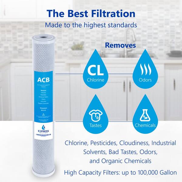 31 Bluefilters newline filtro de agua carbón activado holfasermembrane ac-cto-hf-10-nl