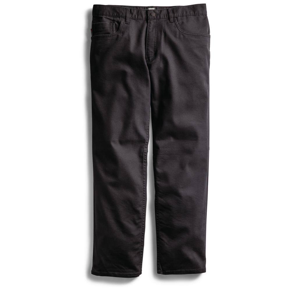 Tradesmax Pro Men's Quilted Work Pants, Navy, 32-In main image 1