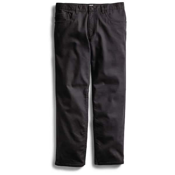 Timberland PRO Men's 8 Series Size 42 in. x 30 in. Black Flex Canvas Work Pant