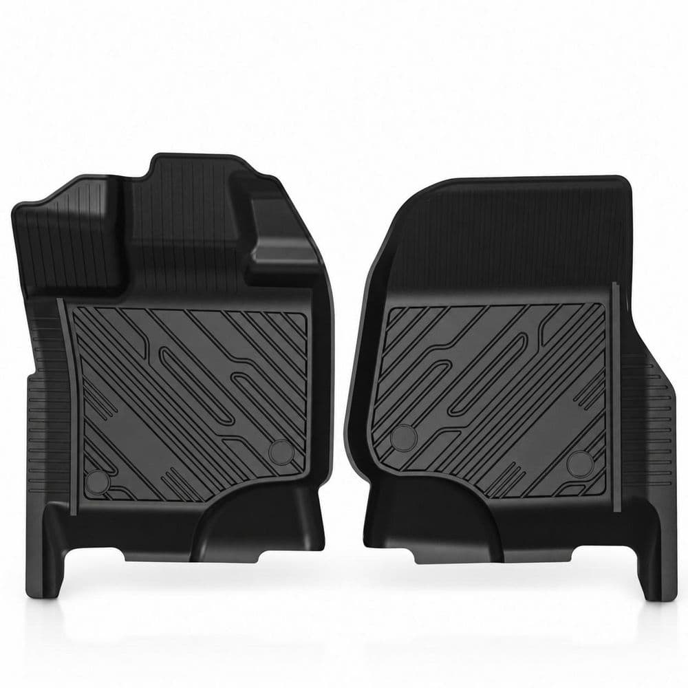 All Weather Heavy Duty Car Floor Mat TPE Custom Fitment for Ford F-150 2015-2026 Cargo Mat 2pcs Black price history on PriceWatchPro