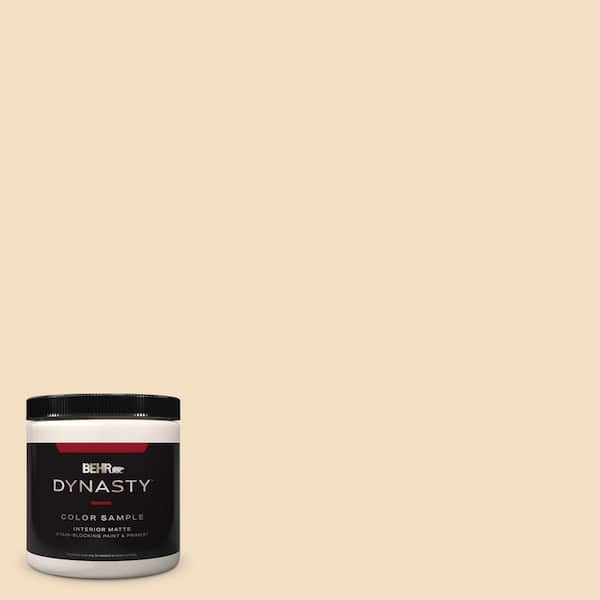 BEHR DYNASTY 8 oz. 22 Navajo White Matte Stain Blocking Interior