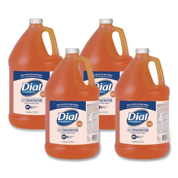 DIAL 1 Gal. Unscented Liquid Gold Antimicrobial Soap (Case of 4)
