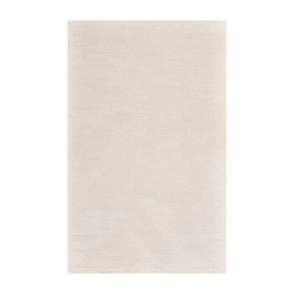 Mexico 5 x 8 Ivory Abstract Pattern Area Rug for High Traffic Living Room Dining Room Bedroom