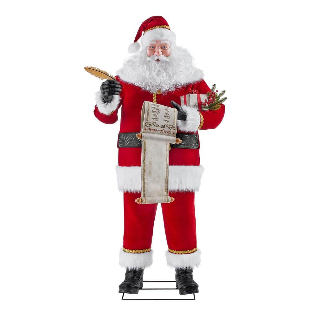 Reviews for Home Accents Holiday 6 ft. Animated Wishlist Santa | Pg 3 ...