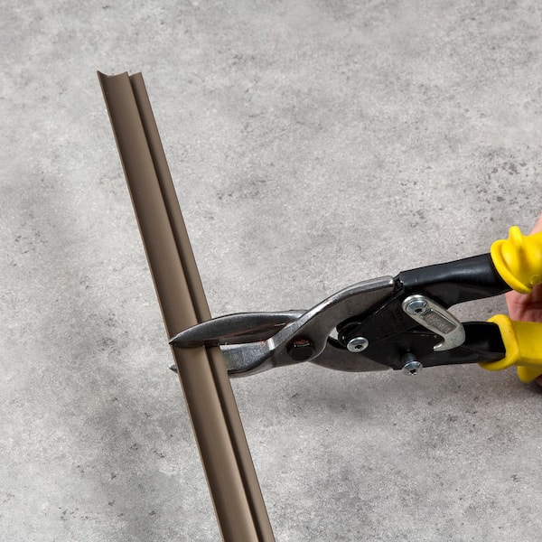 Argent Bronze 47 in. Vinyl Backsplash Accessory Inside Corner Trim (5-Pack)