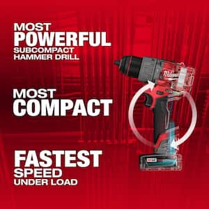 M12 FUEL 12V Lithium-Ion Brushless Cordless 1/2 in. Hammer Drill Kit w/M12 Oscillating Multi-Tool