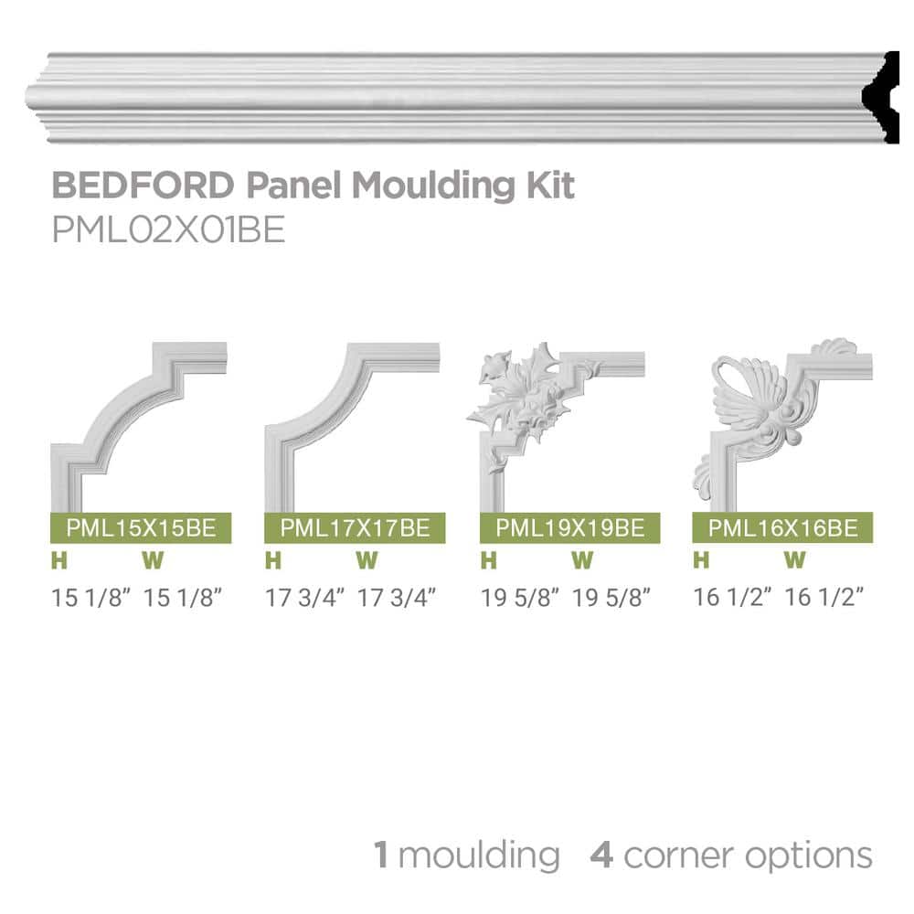 White High Density Urethane Crown Moulding Corner