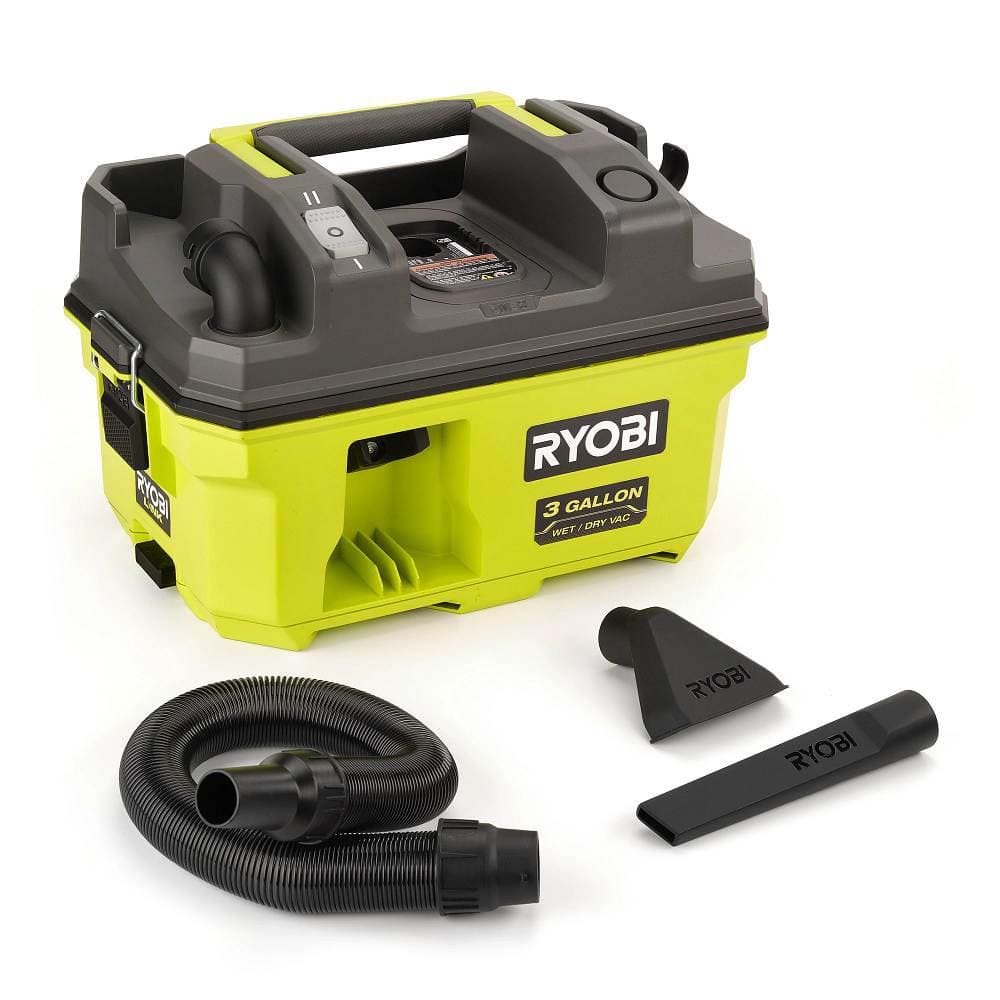RYOBI ONE+ 18V LINK Cordless 3 Gal. Wet/Dry Vacuum (Tool Only) (PCL734B)