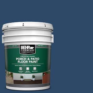 5 gal. #PPF-57 Lake View Low-Lustre Enamel Interior/Exterior Porch and Patio Floor Paint