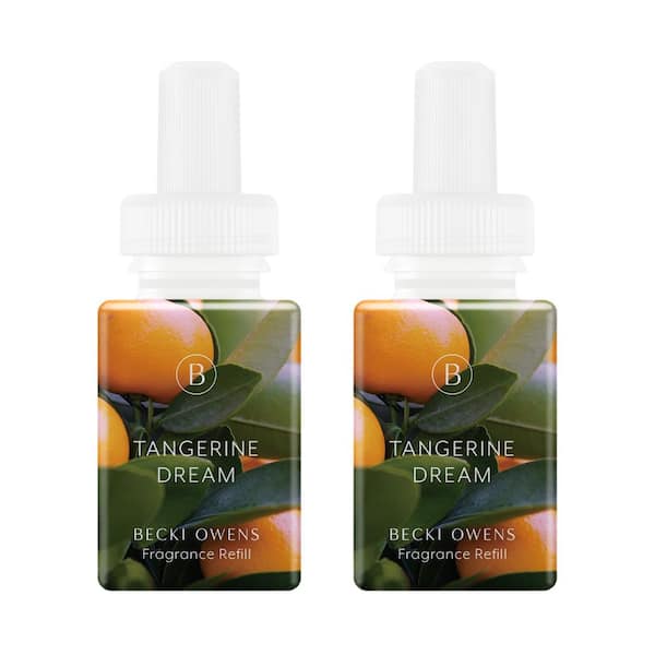 Pura Tangerine Dream From Becki Owens - Smart Vial Fragrance Refill for Smart Fragrance Diffusers (2-Pack)