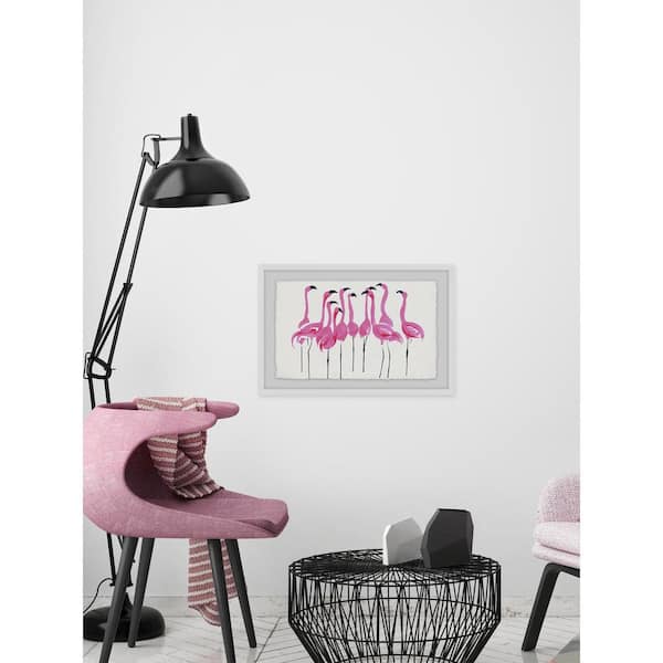 Unbranded 8 in. H x 12 in. W "Flamboyance II" by Marmont Hill Framed Wall Art