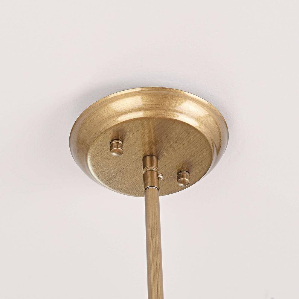 Viviana 24'' Brushed Brass Crystal Candle Chandelier