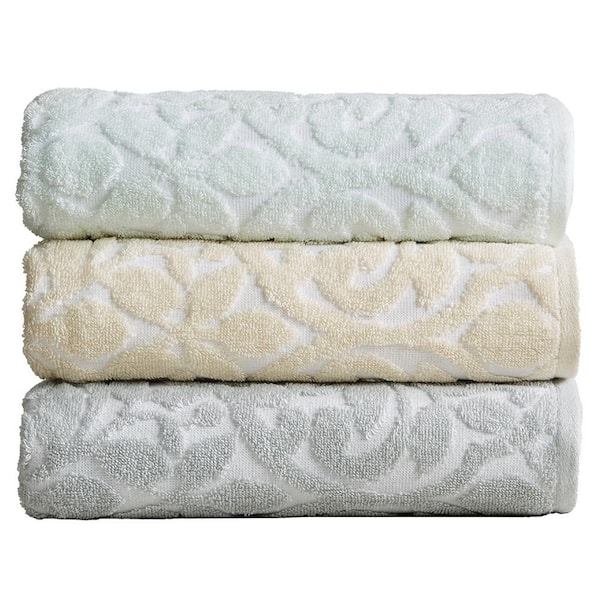 100% Cotton Quick Dry and Luxury Assorted Bath Towels (Pack of 4)  54x27-Assorted-4pack - The Home Depot