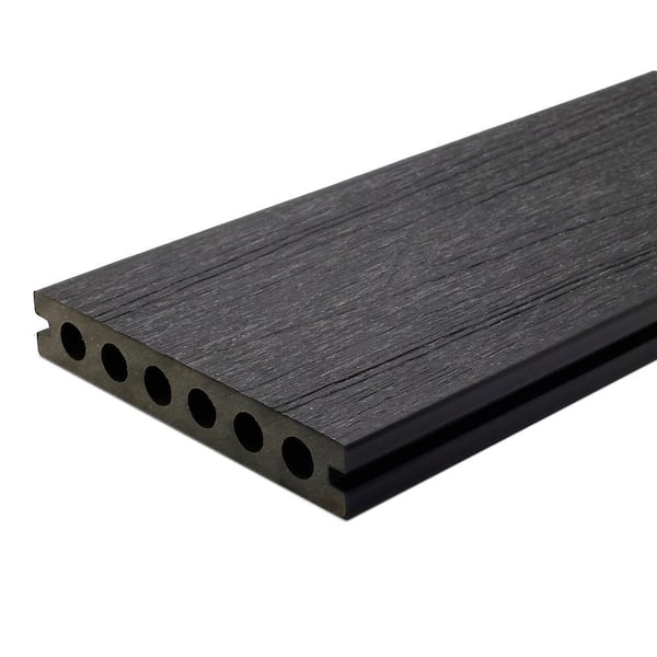 NewTechWood UltraShield Natural Voyager Hawaiian Charcoal Composite Decking Board