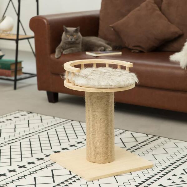 willows wooden scratch post