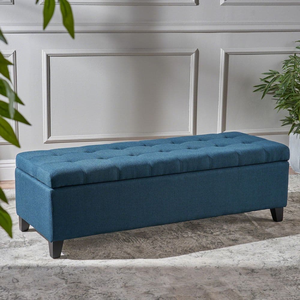 Mission Storage Ottoman