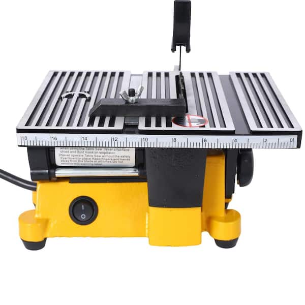 maocao hoom 4 in. 90W Mini Multifunctional Table Saw Top Cut Off