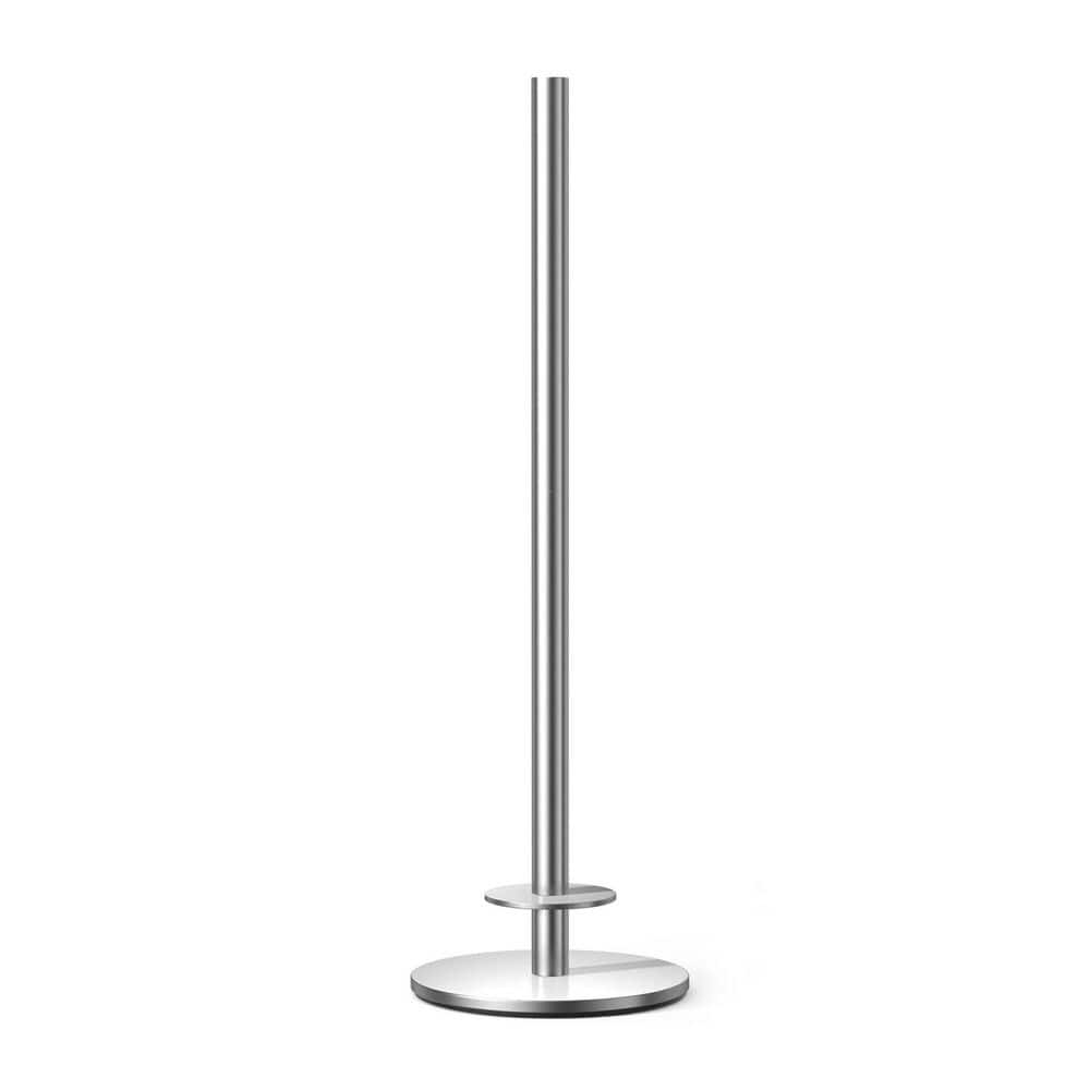 5 Roll Storage Brushed Nickel Stainless Steel Freestanding Toilet Paper Holder with Shelf price history on PriceWatchPro