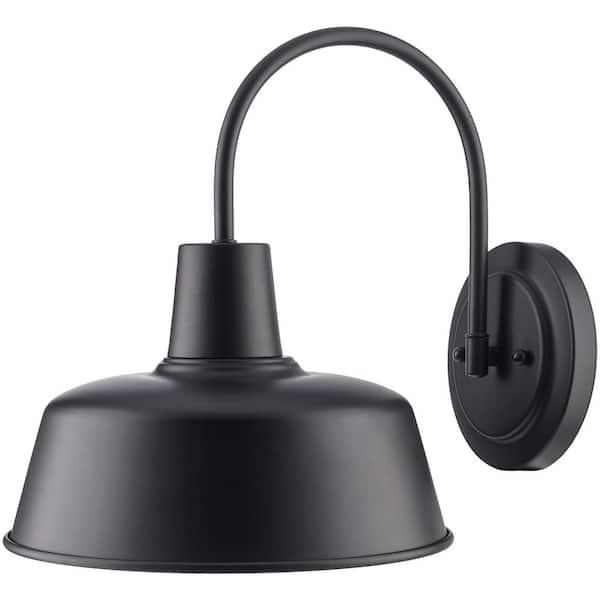Gilson GIL-001 14 in. L x 6 in. W x 11 in. H  ,Black ,Wall Sconce