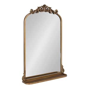 Arendahl 21.00 in. W x 31.37 in. H Gold Arch Traditional Framed Decorative Wall Mirror