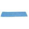 Rubbermaid Commercial Q41000BLU Microfiber Wet Room Pad, Split Nylon/Polyester Blend, 18, Blue