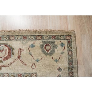 Ivory 9 ft. x 12 ft. Hand-Knotted Wool Classic Oushak Area Rug