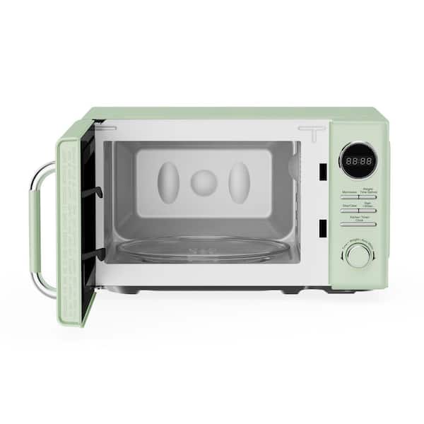 Magic Chef Mc77cmm 0.7-Cu. ft. 700-Watt Retro Countertop Microwave (Green)
