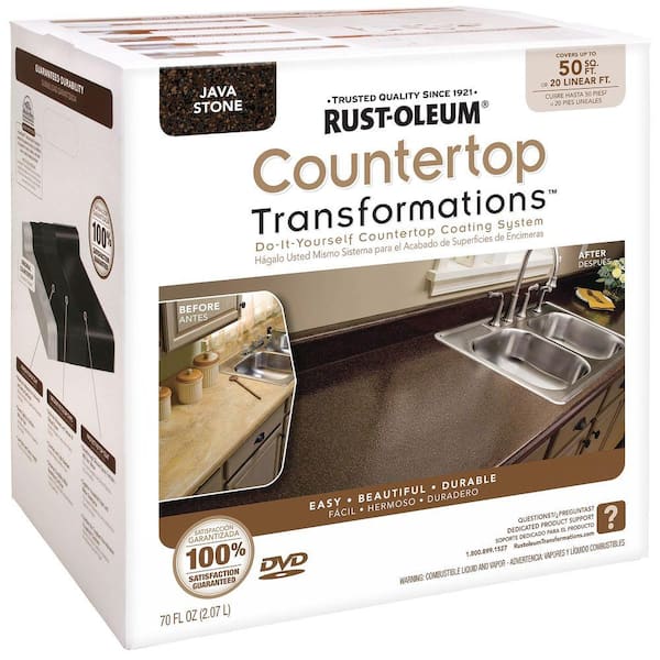 Rust-Oleum Transformations 70 oz. Java Stone Large Countertop Kit