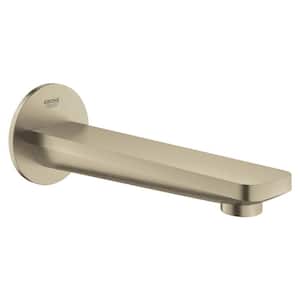 Lineare Wall Mount Tub Spout Trim Kit in Brushed Nickel (Valve and Handles Not Included)